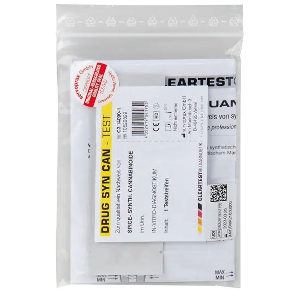 CLEARTEST Drogentest COC Teststreifen CLEARTEST Drogentest COC Teststreifen